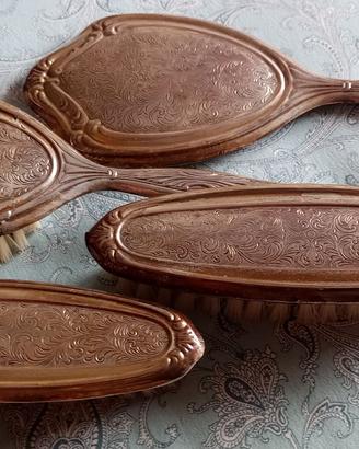 Set Toilette Vintage in Argento 800