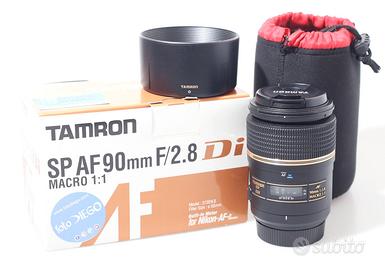 OBIETTIVO TAMRON SP AF 90 MM F/2.8 MACRO DI. NIKON