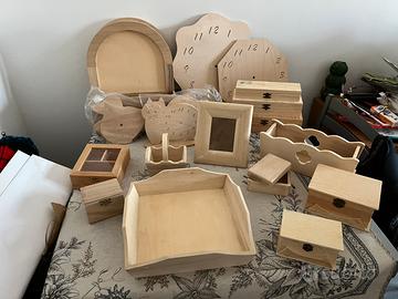 Legno per decoupage