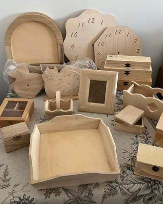 Legno per decoupage