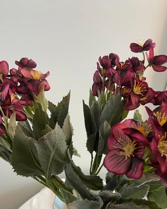 5 mazzolini di fiori artificiali