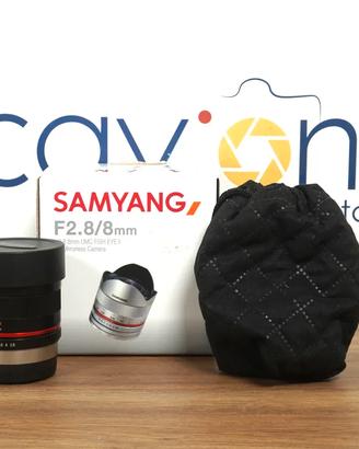 Samyang 8mm F2.8 Fisheye II UMC Fuji X (openbox)