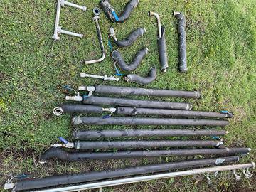 Tubazioni in acciaio inox coibentate