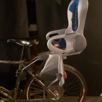 Seggiolino bici posteriore bimbo