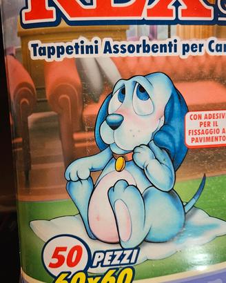 REX TAPPETINI ASSORBENTI CM.60X60 50 PEZZI CON ADE