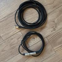 Coppia Cavi Proel xlr da 2 e 3 metri