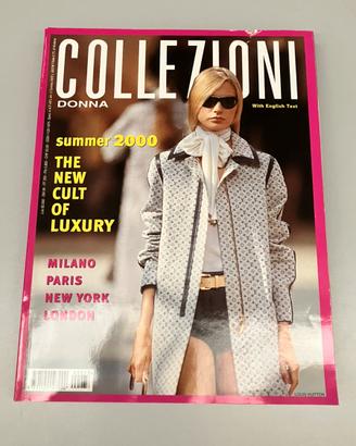 Rivista moda vintage summer 2000