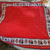 Tovaglia tirolese con tovaglioli per 6