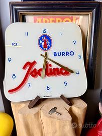 Orologio Pubb. Vintage in vetro - Isolina Burro -