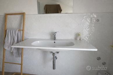 Lavabo sospeso Idea con sifone
