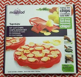 Top Chips - piastra per fare patatine senza grassi