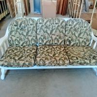 DIVANO CLASSICO COUNTRY LACCATO BIANCO