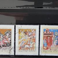 UNGHERIA 1971 - Lotto di 5 fb a tema ILLUSTRAZIONI