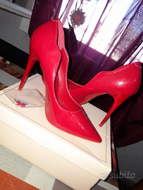 Scarpe rosse outlet lucide