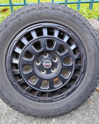 4 General Grabber AT3 255/55 R18 XL + Cerchi Lega
