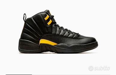 Jordan 12 Retro Taxi nero