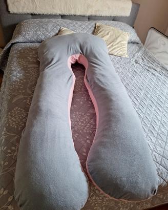 cuscino gravidanza a forma di U