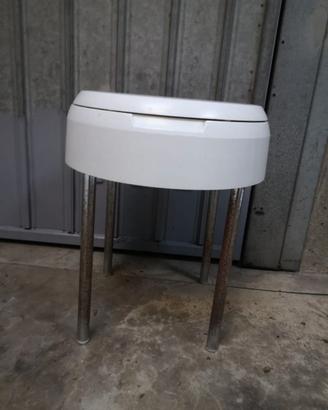 SGABELLO DA BAGNO CARRARA & MATTA MOD. CAPRI BIANC