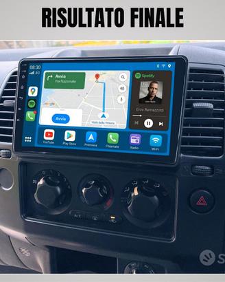 Nissan Navara KIT COMPLETO Autoradio Android 9 pol