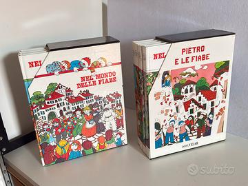 2 Cofanetti NEL MONDO DELLE FIABE- Velar 80" nuovi