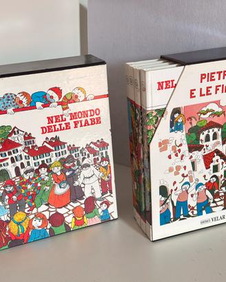 2 Cofanetti NEL MONDO DELLE FIABE- Velar 80" nuovi