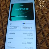 Realme GT7T 512/12gb RAM giallo perfetto in garanz