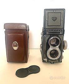 VENDUTO Rolleiflex 3,5T tessar Grey come nuova rev