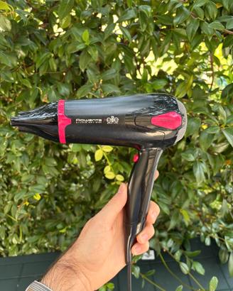 Asciugacapelli Rowenta Studio Dry 2100W nero rosa
