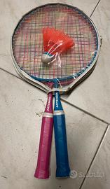 Set racchette volano badminton  spiaggia