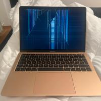MacBook Air 13” 2019 - schermo rotto – funzionante