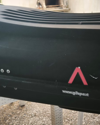 portapacchi auto 3gp + supporti fiat 500l