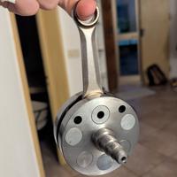 Albero motore per vespa Ellezeta c51 biella 105 