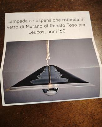lampada a sospensione vintage 