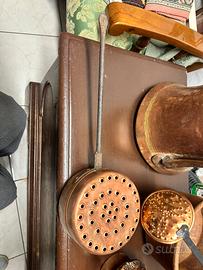 Scalda letto in rame