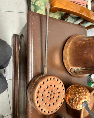 Scalda letto in rame