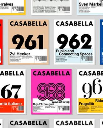 Rivista CASABELLA - 12 Numeri (Annata 2008)