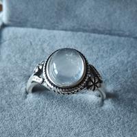 Anello Vintage in Argento S925 con pietra cabochon