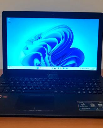 NOTEBOOK ASUS F552WE HDD 500 GB RAM 4 GB W 11