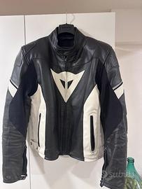 Giacca Dainese in pelle traforata tg 52