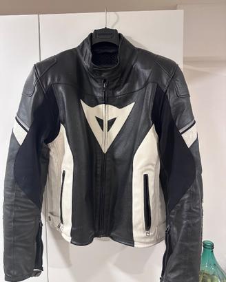 Giacca Dainese in pelle traforata tg 52