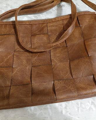 borsa marrone