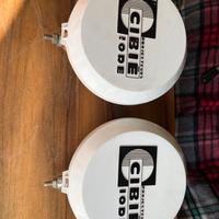 Coppia fari cibie con cuffie e scatola originale