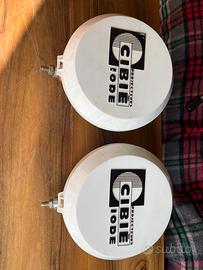 Coppia fari cibie con cuffie e scatola originale