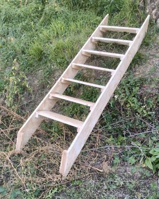 scala in legno 