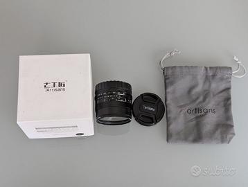 7Artisans 50mm f/1,8 attacco Sony E