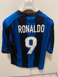 Maglia Autografata Ronaldo Inter 99/00 Originale