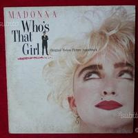 Vinile 33g.originale MADONNA.Who's that girl 1987