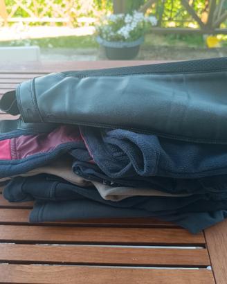 lotto abbigliamento equitazione 10/11 anni