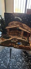 capanna per presepio