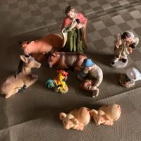 Statuine in resina per presepe
